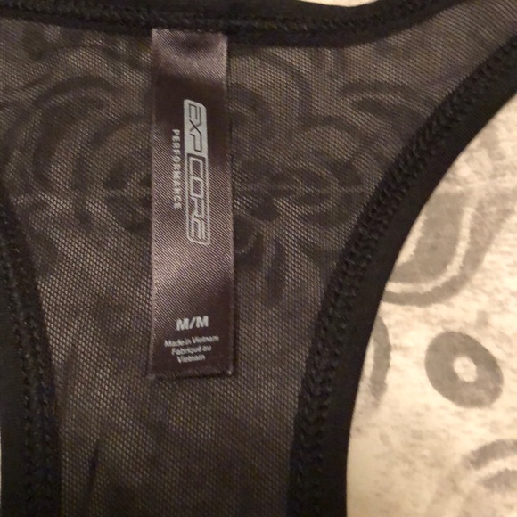 Express Mesh Back Workout Tank - Picture 3 of 5